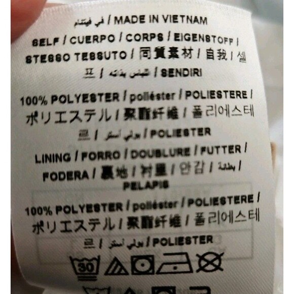 Guess Sundress Large White Floral Maxi Lined Side Slits Beachy Adjustable Straps - Picture 6 of 15